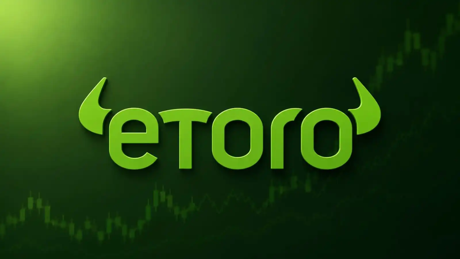 Persona utilizando la plataforma eToro para invertir en acciones y ETF desde una computadora portátil.